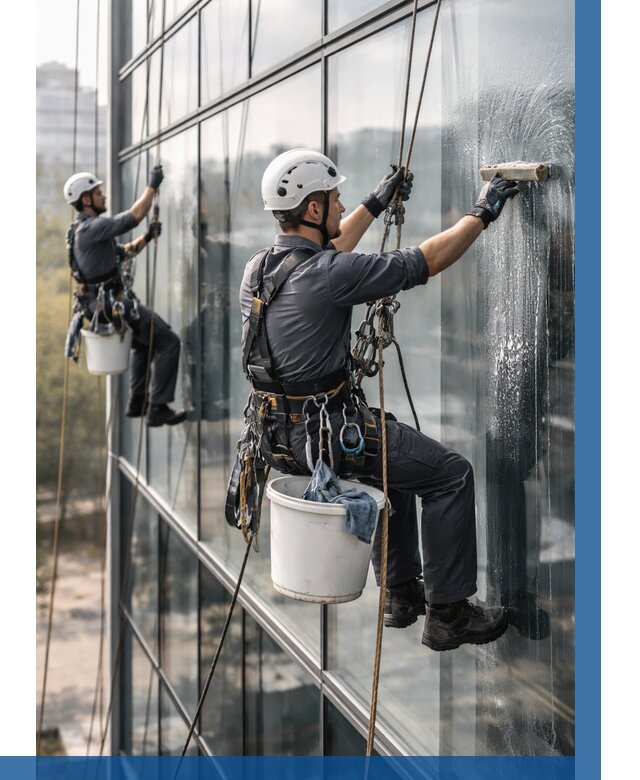 Мойка сплошного остекления в Минеральных Воде, заказать от 311 р.| ВЫСОТНИК-Мнр