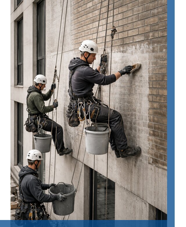 Удаление высолов с фасада в Минеральных Воде от 259 р. | ВЫСОТНИК-Мнр