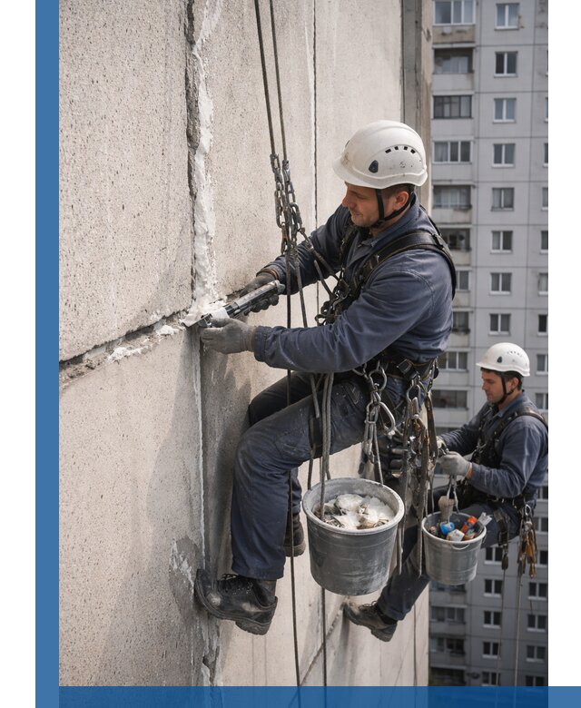 Утепление межпанельных швов в Минеральных Воде профессионально и надежно