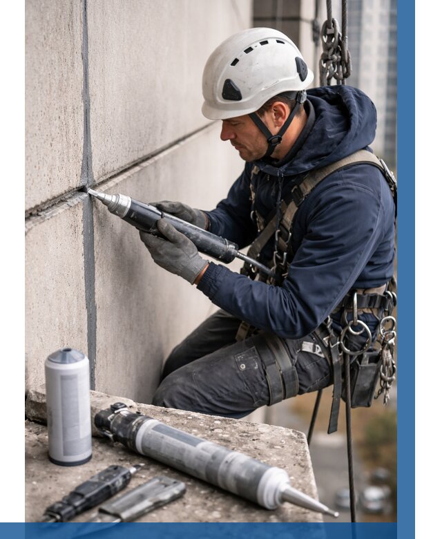 Вторичная герметизация швов в Минеральных Воде от 466 р. | ВЫСОТНИК-Мнр