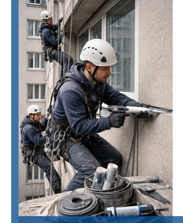 Герметизация швов лоджии в Минеральных Воде профессионально и надежно