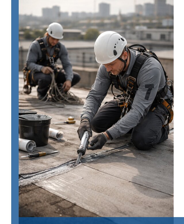 Аварийное и капитальное устранение протечек кровли в Минеральных Воде