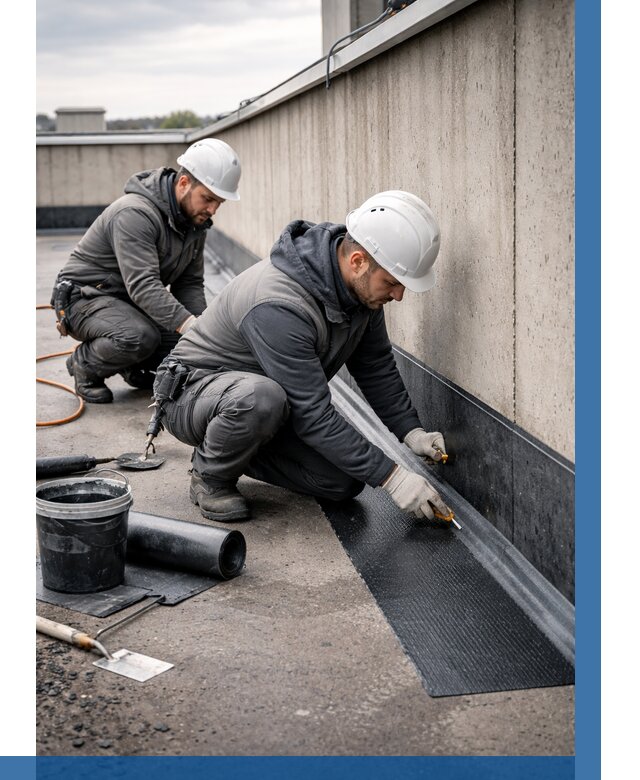 Гидроизоляция примыканий на кровле в Минеральных Воде от 932 р. | ВЫСОТНИК-Мнр