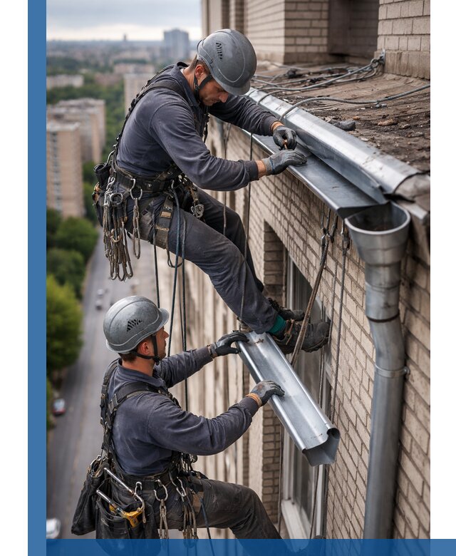 Ремонт водосточных желобов в Минеральных Воде, быстро и качественно