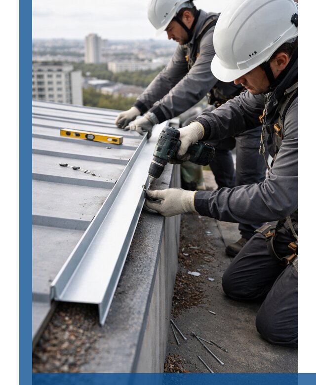 Монтаж капельника на кровле в Минеральных Воде с гарантией качества