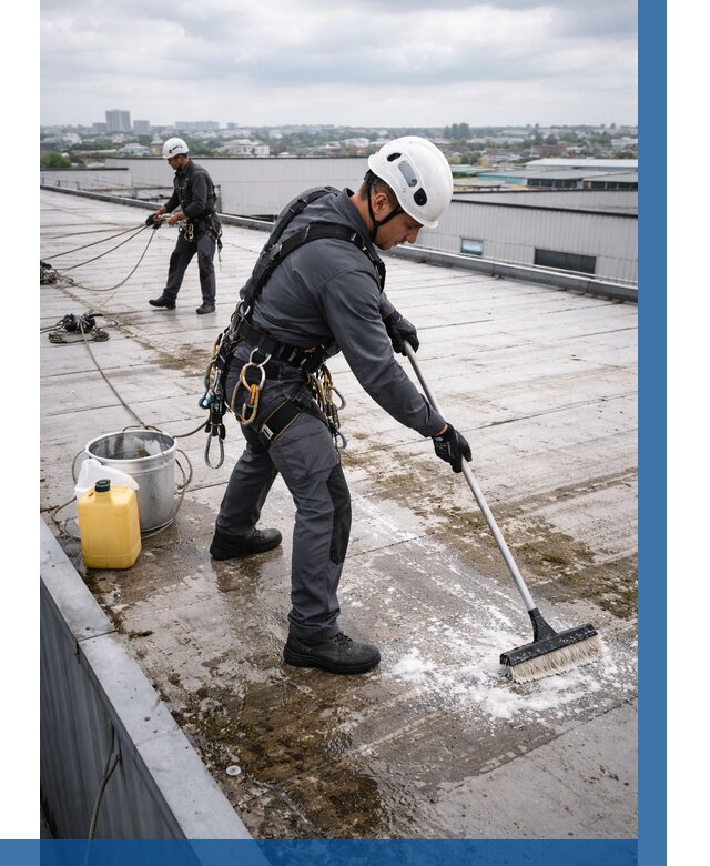 Очистка крыши по графику в Минеральных Воде от 7769 р. | ВЫСОТНИК-Мнр