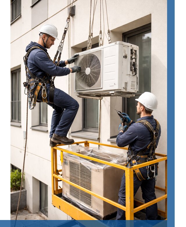 Демонтаж внешнего блока кондиционера в Минеральных Воде от 3625 р. | ВЫСОТНИК-Мнр