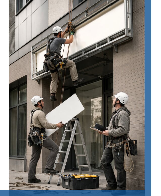 Монтаж светового короба в Минеральных Воде от 6733 р. | ВЫСОТНИК-Мнр