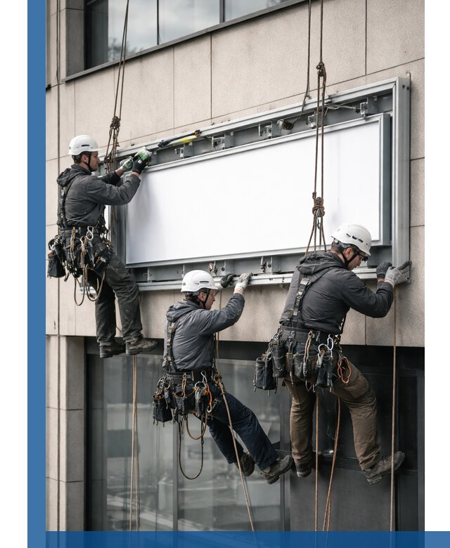 Профессиональный монтаж светового короба под ключ в Минеральных Воде