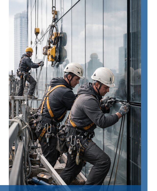 Структурное остекление фасадов в Минеральных Воде от 9840 р. | ВЫСОТНИК-Мнр