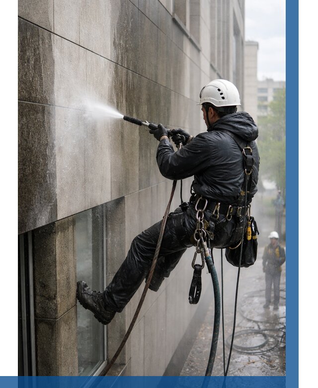 Гидроструйная очистка поверхностей в Минеральных Воде от 880 р. | ВЫСОТНИК-Мнр