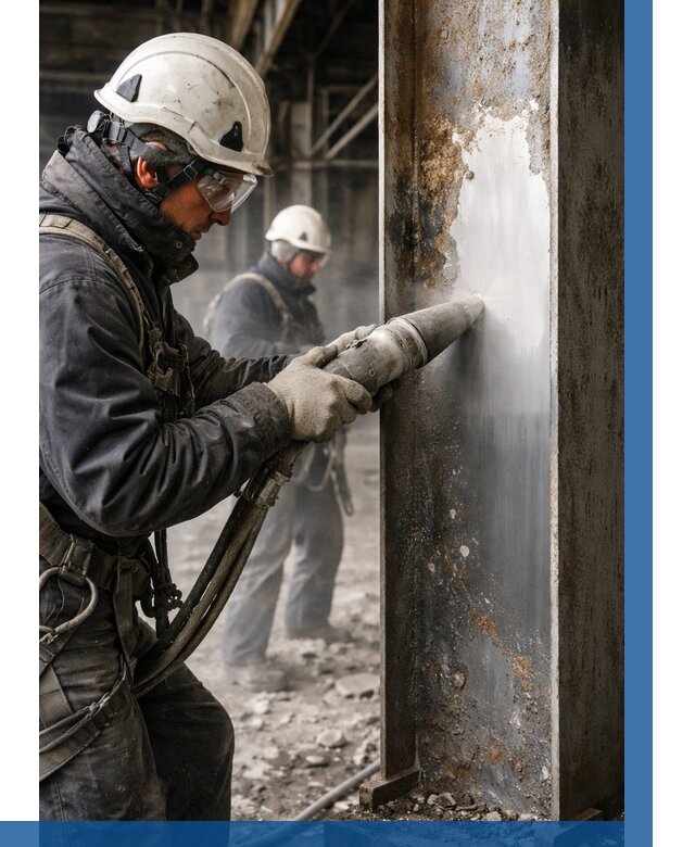 Удаление старой краски с металла в Минеральных Воде от 466 р. | ВЫСОТНИК-Мнр