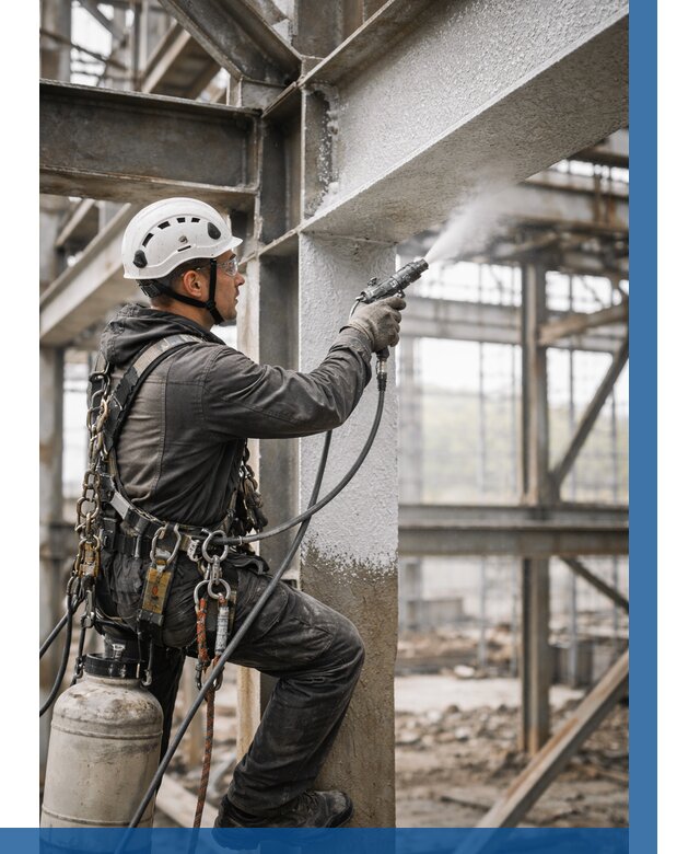 Огнезащита металлоконструкций от 777 р. | ВЫСОТНИК-Мнр в Минеральных Воде