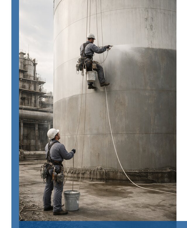 Покраска стальных резервуаров и емкостей в Минеральных Воде профессионально