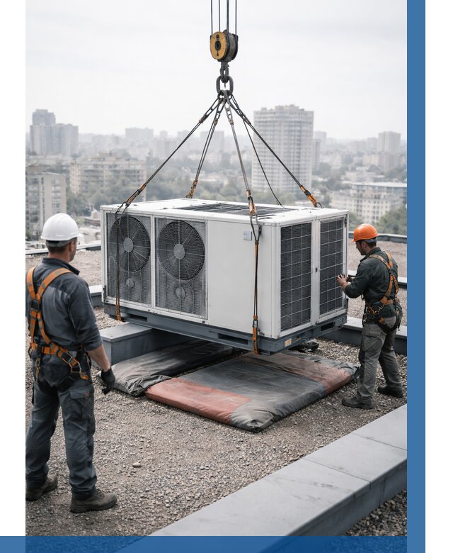 Подъем груза на крышу в Минеральных Воде от 5179 р. | ВЫСОТНИК-Мнр заказать