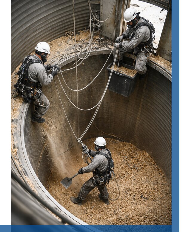 Чистка зерновых бункеров в Минеральных Воде от 12430 р. | ВЫСОТНИК-Мнр