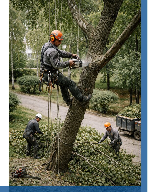 Кронирование деревьев в Минеральных Воде от 6733 р. | ВЫСОТНИК-Мнр
