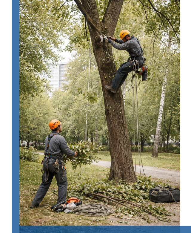 Санитарная обрезка деревьев в Минеральных Воде, профессионально и безопасно