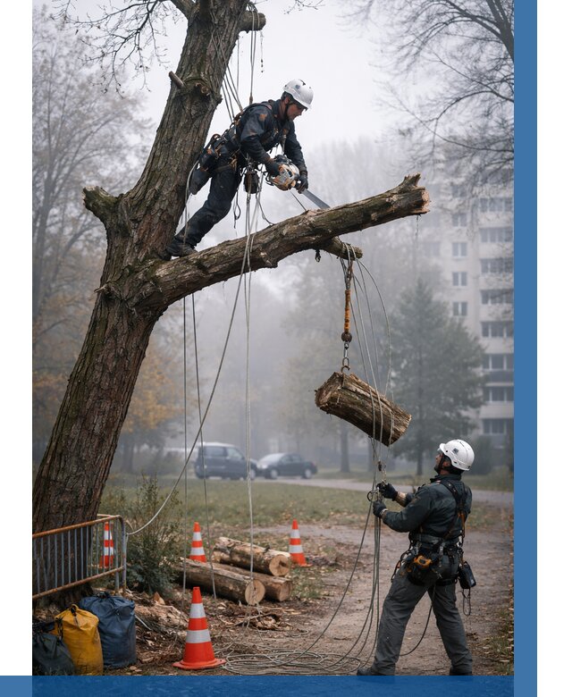 Удаление аварийных деревьев в Минеральных Воде от 15537 р. | ВЫСОТНИК-Мнр
