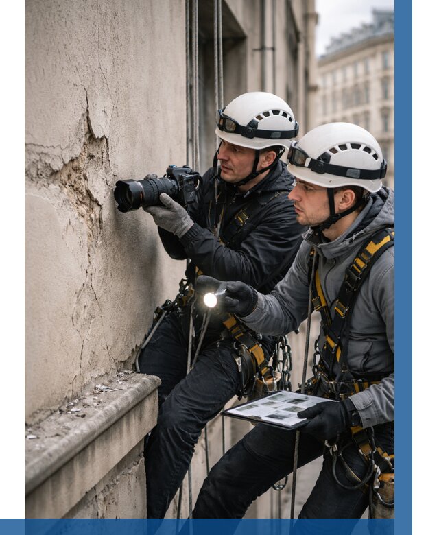 Фотофиксация дефектов фасада в Минеральных Воде от 4661 р. | ВЫСОТНИК-Мнр